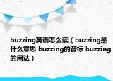 buzzing英语怎么读（buzzing是什么意思 buzzing的音标 buzzing的用法）