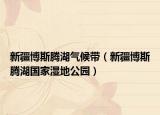 新疆博斯腾湖气候带（新疆博斯腾湖国家湿地公园）