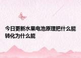 今日更新水果电池原理把什么能转化为什么能