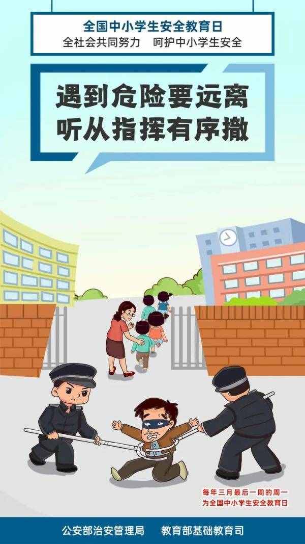 全国中小学生安全教育日，26张安全知识大图送给家长孩子