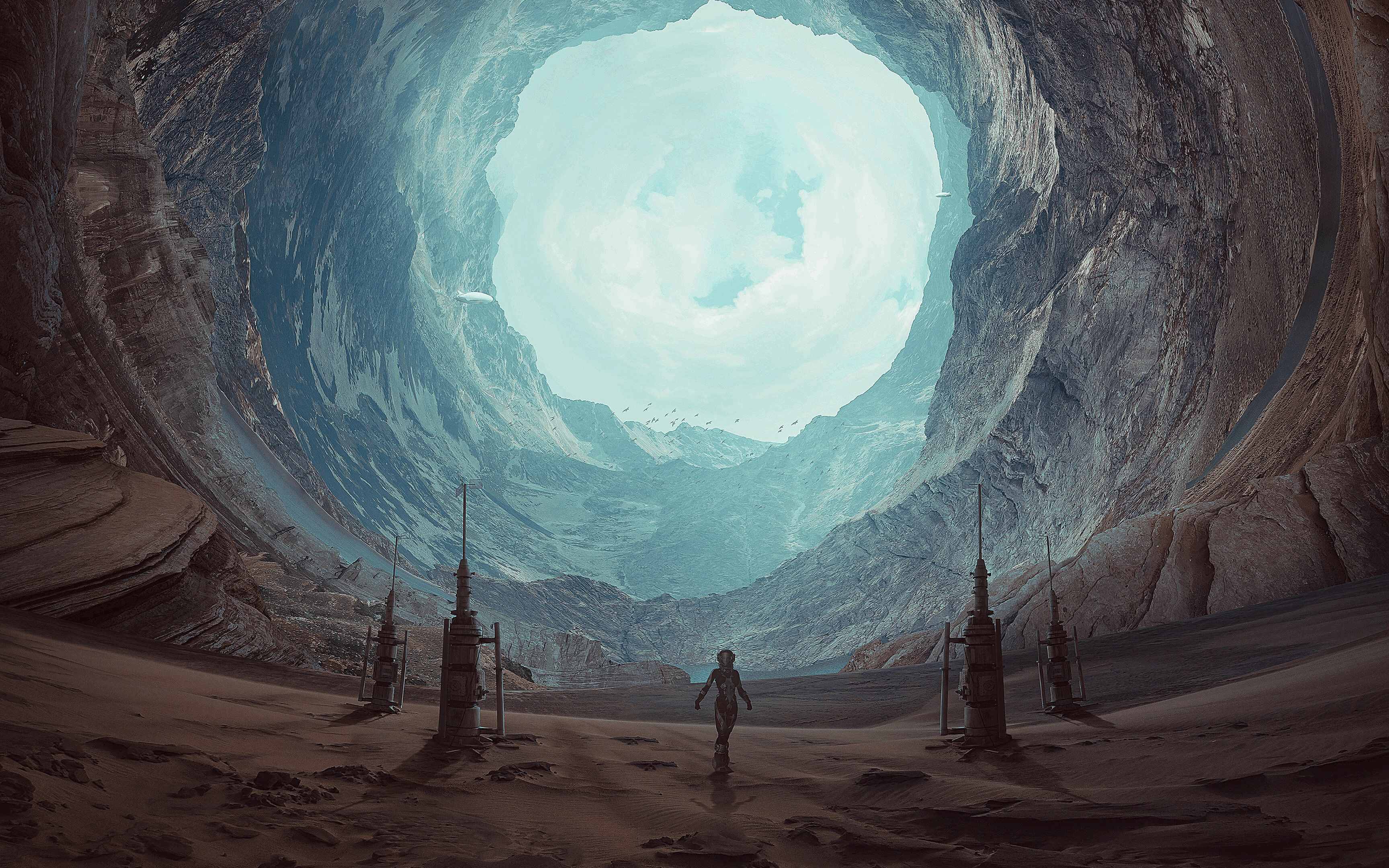 喜欢科幻风格的朋友们，一组高清壁纸福利奉上