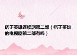 痞子英雄连续剧第二部（痞子英雄的电视剧第二部有吗）