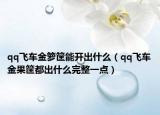 qq飞车金箩筐能开出什么（qq飞车金果筐都出什么完整一点）