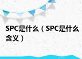 SPC是什么（SPC是什么含义）