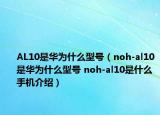 AL10是华为什么型号（noh-al10是华为什么型号 noh-al10是什么手机介绍）