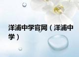 洋浦中学官网（洋浦中学）