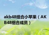 akb48组合小苹果（AKB48组合成员）