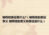 橄榄枝象征着什么?（橄榄枝的象征意义 橄榄枝的意义和象征是什么）