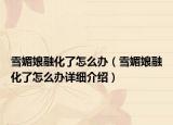 雪媚娘融化了怎么办（雪媚娘融化了怎么办详细介绍）
