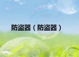防盗器（防盗器）