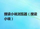 搜读小说浏览器（搜读小说）