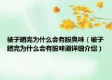 被子晒完为什么会有股臭味（被子晒完为什么会有股味道详细介绍）