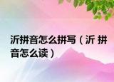 沂拼音怎么拼写（沂 拼音怎么读）