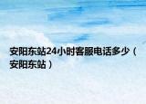 安阳东站24小时客服电话多少（安阳东站）