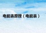 电能表原理（电能表）