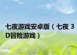 七夜游戏安卓版（七夜 3D冒险游戏）