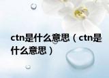 ctn是什么意思（ctn是什么意思）