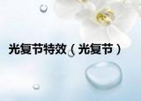 光复节特效（光复节）