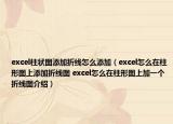 excel柱状图添加折线怎么添加（excel怎么在柱形图上添加折线图 excel怎么在柱形图上加一个折线图介绍）
