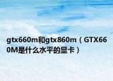 gtx660m和gtx860m（GTX660M是什么水平的显卡）