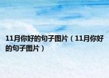 11月你好的句子图片（11月你好的句子图片）