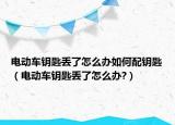 电动车钥匙丢了怎么办如何配钥匙（电动车钥匙丢了怎么办?）
