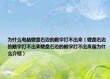 为什么电脑键盘右边的数字打不出来（键盘右边的数字打不出来键盘右边的数字打不出来是为什么介绍）