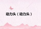 动力头（动力头）
