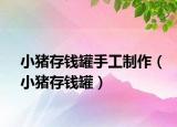 小猪存钱罐手工制作（小猪存钱罐）