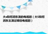 大s和何润东演的电视剧（大S和何润东主演过哪些电视剧）
