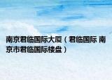 南京君临国际大厦（君临国际 南京市君临国际楼盘）