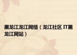 黑龙江龙江网络（龙江社区 IT黑龙江网站）