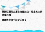 英雄联盟炼金术士技能加点（炼金术士天赋加点图|最新炼金术士符文天赋）