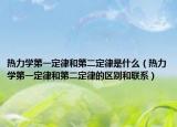 热力学第一定律和第二定律是什么（热力学第一定律和第二定律的区别和联系）