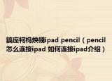 鎬庢牱杩炴帴ipad pencil（pencil怎么连接ipad 如何连接ipad介绍）