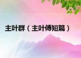 主叶群（主叶傅短篇）
