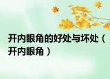 开内眼角的好处与坏处（开内眼角）