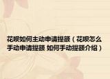 花呗如何主动申请提额（花呗怎么手动申请提额 如何手动提额介绍）