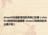 vivos10无线影音耳机充电口在哪（vivoS12有线耳机插哪里 vivos12有线耳机怎么插介绍）