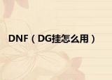 DNF（DG挂怎么用）