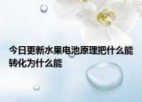 今日更新水果电池原理把什么能转化为什么能