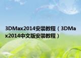 3DMax2014安装教程（3DMax2014中文版安装教程）