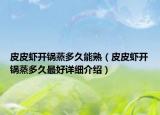 皮皮虾开锅蒸多久能熟（皮皮虾开锅蒸多久最好详细介绍）