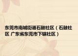 东莞市南城街道石鼓社区（石鼓社区 广东省东莞市下辖社区）