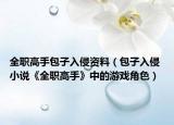 全职高手包子入侵资料（包子入侵 小说《全职高手》中的游戏角色）