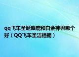 qq飞车圣诞麋鹿和白金神兽哪个好（QQ飞车圣洁相拥）