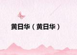 黄日华（黄日华）