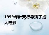 1999年叶天行导演了成人电影