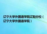 辽宁大学外国语学院辽阳分校（辽宁大学外国语学院）