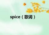 spice（歌词）